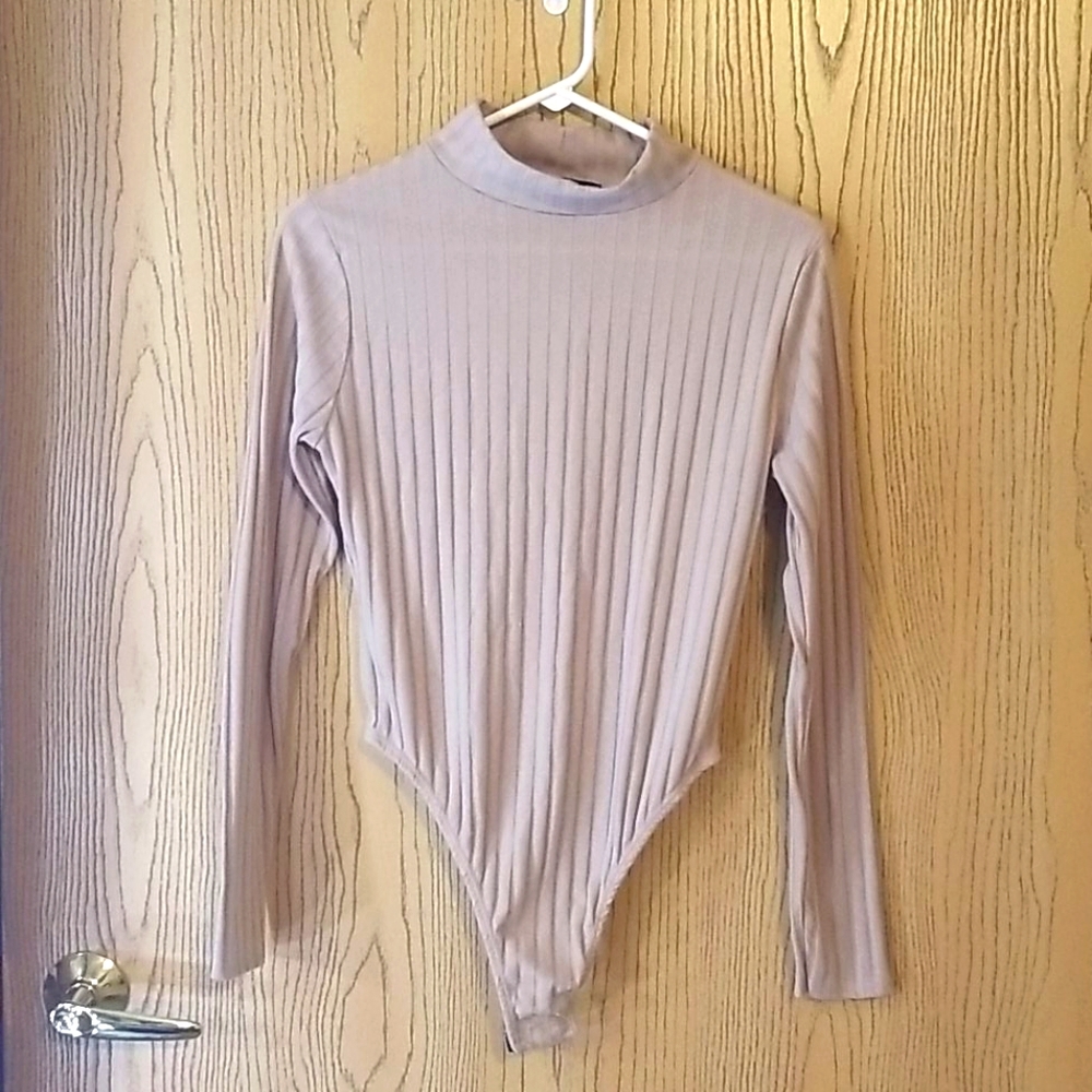 Long Sleeve Mock Neck Bodysuit
